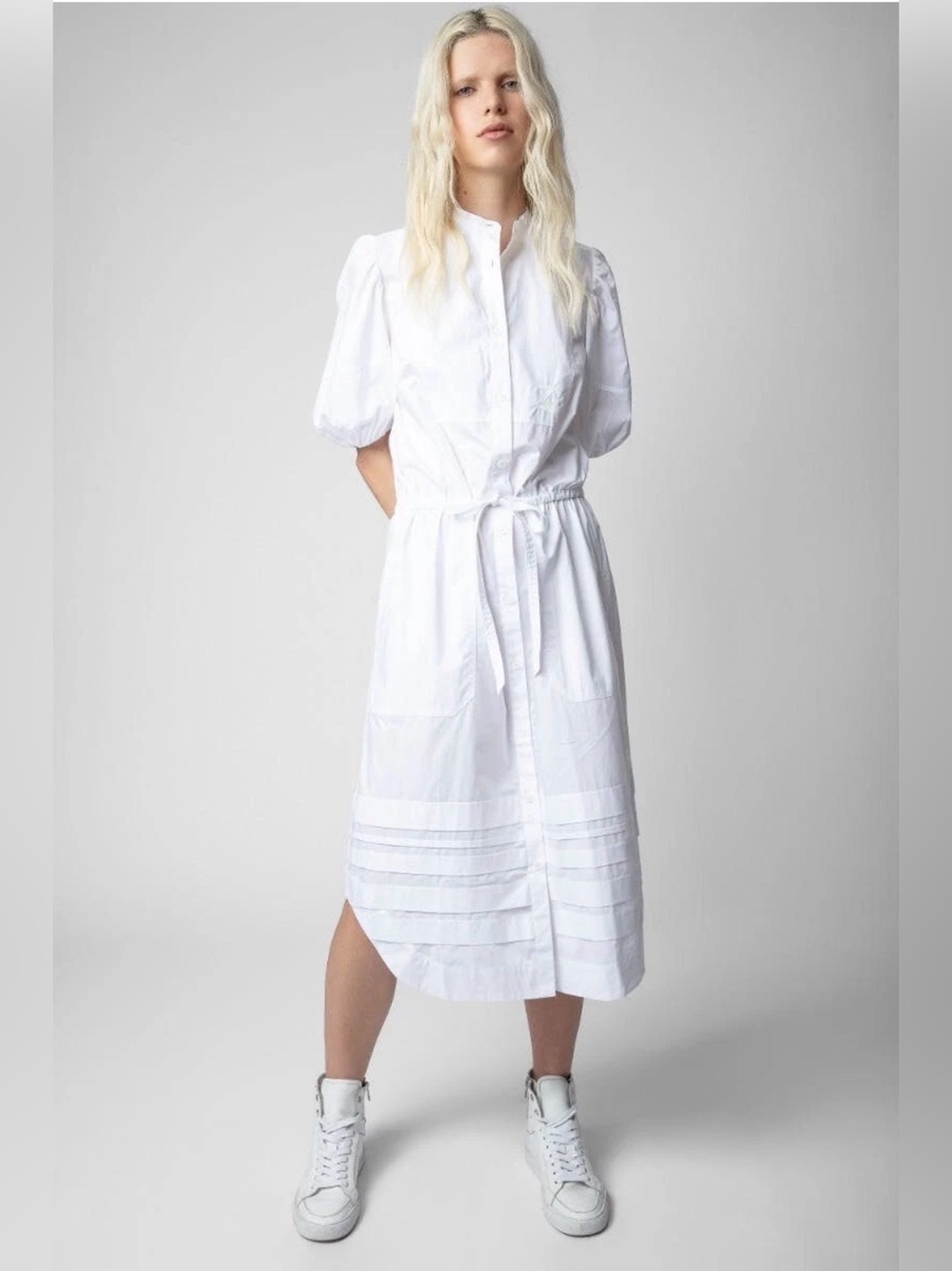 Zadig & Voltaire Ryana Pop Dress in Size L $498 NWT